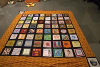 Dharma Sabha  - Quilt presentation to HH Swamiji by CHF (10 July 2026). Picture Courtesy: Smt. Sanjana Bantwal